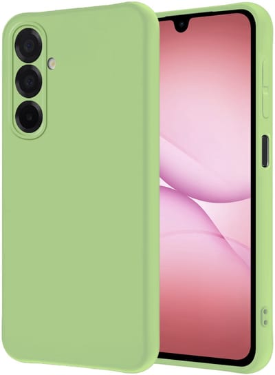 Hoesje - Geschikt voor Samsung Galaxy A17 - Sterk & Shockproof - Hoes Cover - Siliconen Case - Groen