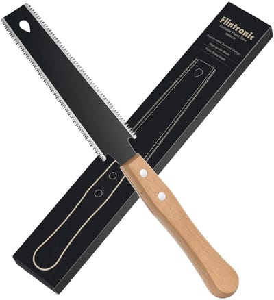 Solidchoice - Dailygoody - Japanse Handzaag - Houtbewerking - Dubbele Snede - 15 cm - Precisie Zaag - Ideaal voor Timmerwerk - Geschikt voor Houtbewerking - Compact...