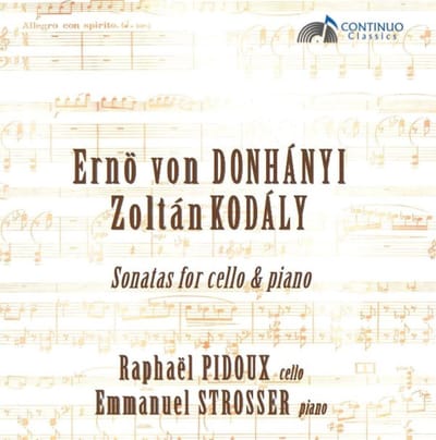 Sonatas For Cello Piano