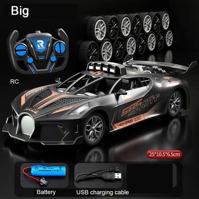 RC Auto Speelgoed 2.4G Drift Racing Afstandsbediening Auto Hoge Snelheid Off Road RC Auto RC Racewagen speelgoed voor Kerst Kinderen Geschenken oranje