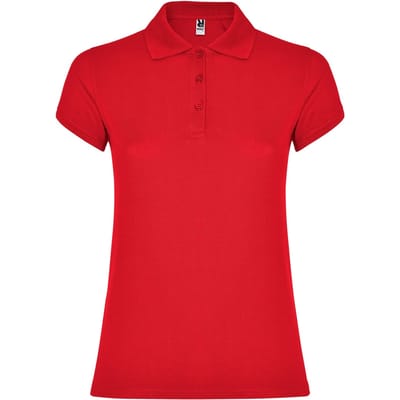 Roly Dames/Dames Ster Poloshirt (Rood)