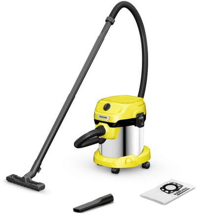 Kärcher V-15/4/18 stofzuiger 15 l Trommelstofzuiger Droog 1000 W Stofzak