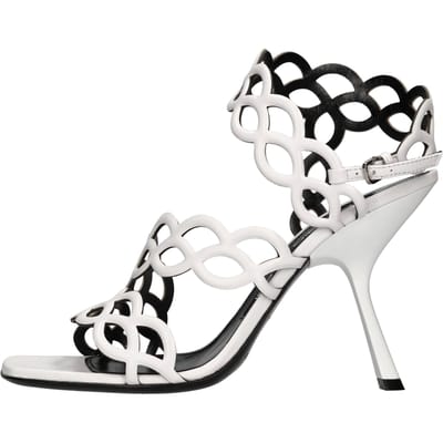 Sergio Rossi Sandalen wit