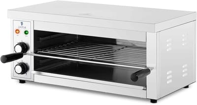 Salamander Grill - Bovenwarmte Grill - Professioneel Grillen - Instelbare Timer - 28 Liter - Zilver