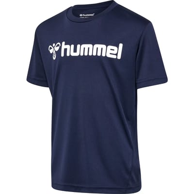 Hummel kindersportshirt met Hmllogo, jersey, kort mouw, kinderen 226164