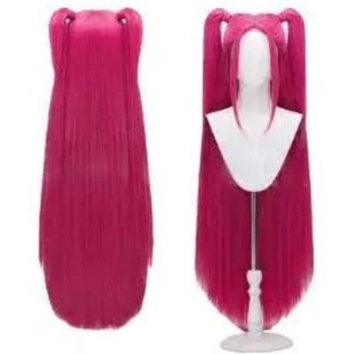 Halloween Anime Mira Wit PU Uniform Cosplay Kostuum Pruik Vrouw Kerstmis Halloween Feest Kleding 140 pink