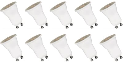 Spectrum LED Spot GU10 2W - 230V - 150 Lumen - 4000K Neutraal Wit - Natuurlijk Licht - Energiezuinig - 10 stuks