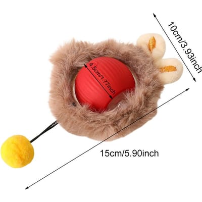 Nieuwe Speedy Tail 2.0 Kat Speelgoed Generatie Slim Interactief Kat Speelgoed Bal Twee Snelheidsaanpassing Automatisch Bewegende Kat Speelgoed Bal
