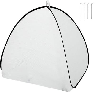 Planten Zonnescherm - Schaduwdoek - Planten Beschermen - Opvouwbaar - 55 cm - Zwart