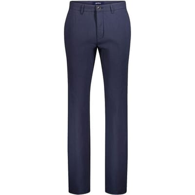 Gardeur Broek Bono Fine Stripe Business Hero Soft Touch Cotton Stretch Marine / male
