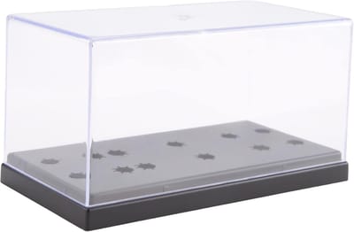 Platennaalden Opbergdoos - Naaldhouder Vinyl - Vinyl Verzamelen - Stofvrij Kabinet - 14.5x8x9 cm - Zwart