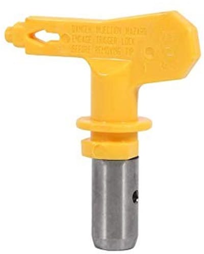 Dailygoods - Omkeerbare Wolfraam Staal Spuitmond - Luchtloze Verftechniek - Compact Formaat - Verfaccessoires - Voor Professioneel Gebruik - Geschikt...