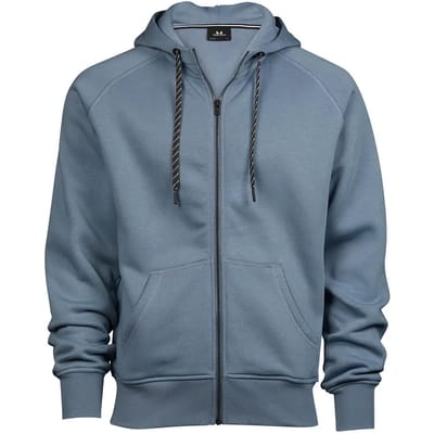 Tee Jays - Fashion Hoodie met rits - Flint Stone maat S