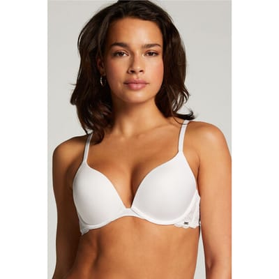 Hunkemöller Push-up BH Angie plunge fit - wit - Maat A75