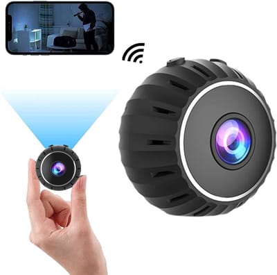 Mini-spionagecamera's, verborgen 1080p HD draadloze camera met nachtzicht, bewegingsdetectie, wifi-camera, thuisbeveiliging, oppas, bewakingscamera, perfecte video, bady camera voor binnen en buiten