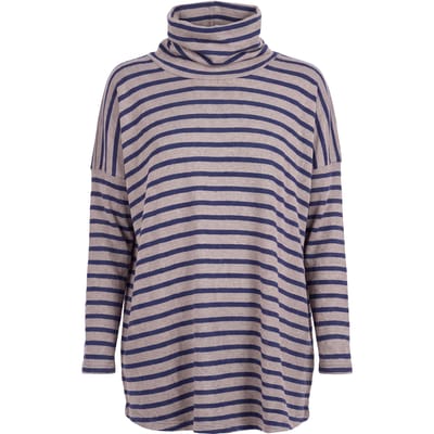 Mama B - Maglia - 480052 - Tortora/Blu