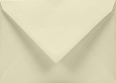 Hoogwaardige C5 Enveloppen Ivoor Zacht Papier 120g Natklevend 162x229mm voor Uitnodigingen en Correspondentie