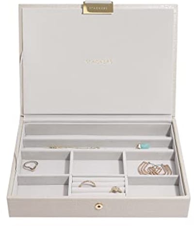 Medium Juwelenbox met Deksel - Organiseer je Sieraden