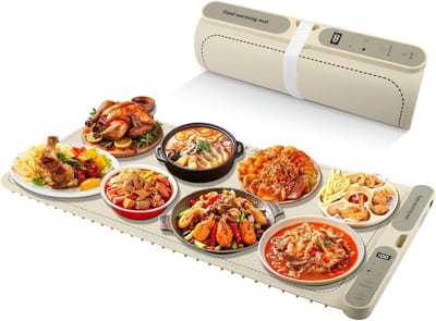 Elektrische Voedselwarmer met 9 Temperatuurstanden en Timer