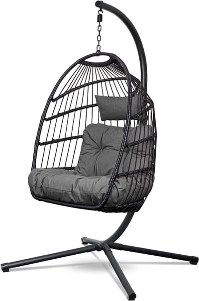 MRKK® Hangstoel met Standaard - Egg Chair - Cocoon