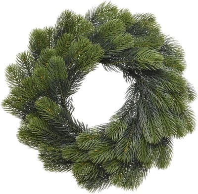 Dennenkrans 50 cm met 106 takken kerstversiering - deurkransen / kerstkransen