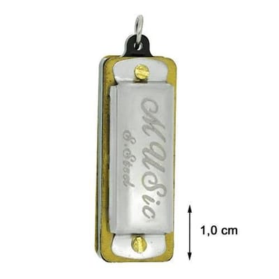 Blinx Jewels Stalen Hanger Harmonica Grijs