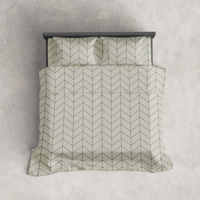 Lakenset - Flanel - Winter - 2 personen - Onderlaken met Bovenlaken - Grate