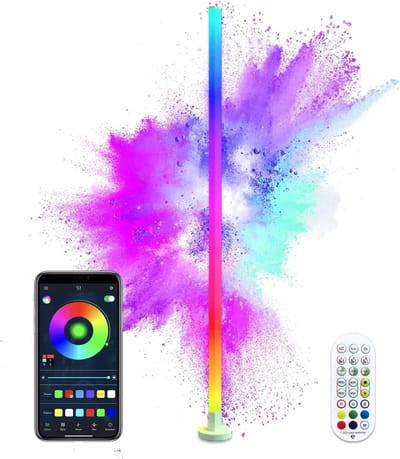 Zolara RGB LED Vloerlamp - LED Grondlamp - Meerkleurig - Dimbaar - Vloerlampen