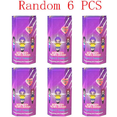 2026 Kpop Demon Hunters Blind Box Serie Anime Figuren Ornamenten Poppen Fans Kinderen Verjaardag Hoge Kwaliteit Cadeau Willekeurige Blind Box