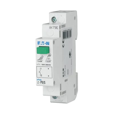 Eaton Z-PU/S 16A Enkelpolige Drukknopschakelaar - 276291