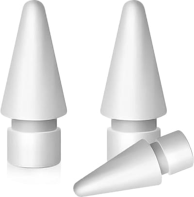 MMOBIEL Tips voor Apple Pencil – 3 Stuks Apple Pencil Punten voor Apple Pencil 1e & 2e Generatie – iPencil Nibs Vervanging - Wit