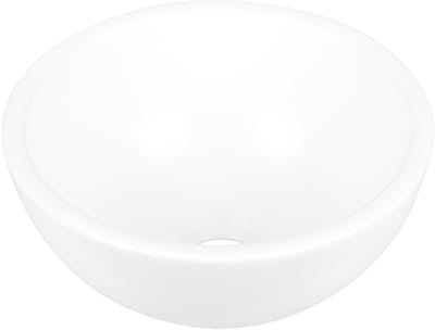 Waskom Wit Keramiek Rond Ø 20 x 10 cm | Per Stuk