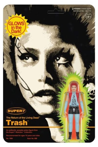 Super7 The Return of the Living Dead ReAction Action Figure Wave 04 Trash (Monster Glow) 10 cm Action Figuur