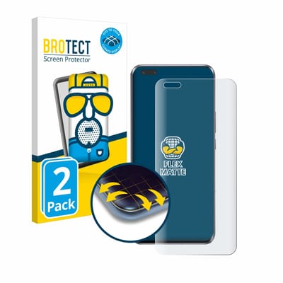 BROTECT - Screenprotector voor Honor Magic 5 Pro - Folie Beschermfolie matte volledig dekking 2 Stuks