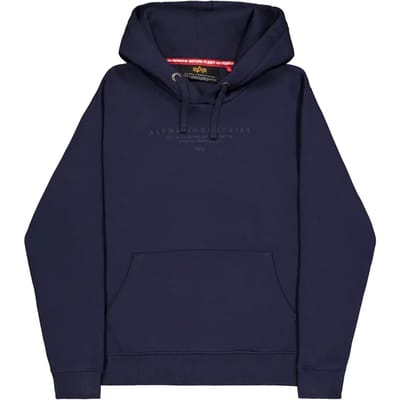 relaxed fit hoodie van katoenmix met labeldetail