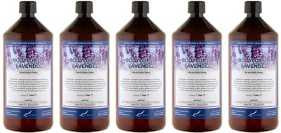 Bodylotion Lavendel 1 Liter - set van 5 stuks - Voordeelverpakking