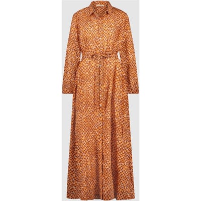 Circle of Trust Natasha Dress Rustic Glow Size: XS | Maxi Dresses Outlet | Dames | Oranje