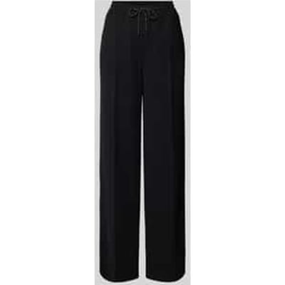 Broek met wijde pijpen en steekzakken