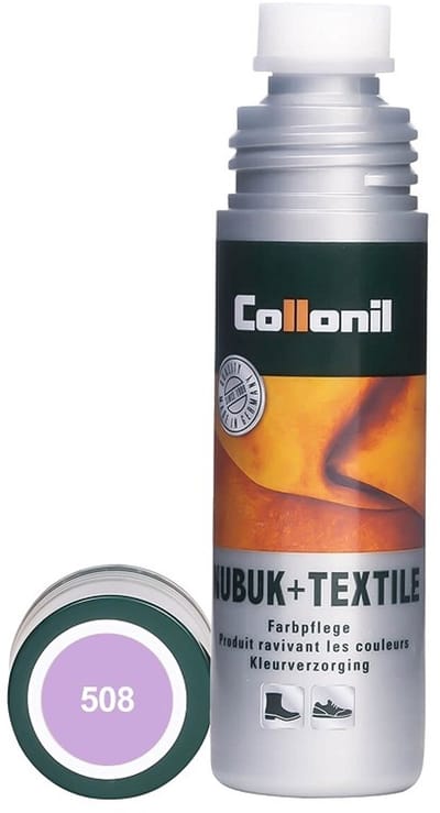 Lila Lavendel Mauve Leer & Textiel Opfris Kleurverzorgingsmiddel - kleur 508 - Flacon met handige depper 100ml