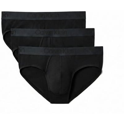 Calvin Klein Hip brief 3-stuks UB1 zwart heren XXL