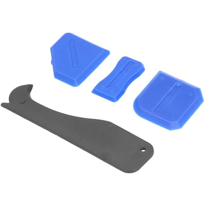 4 STUKS Kit Afdichtmiddel Kit Silicone Kit Afwerkingsgereedschap voor Badkamer- en Keukenzeals blue