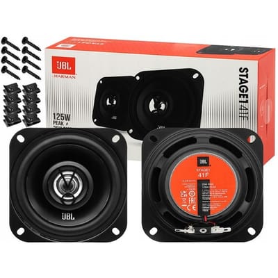 JBL STAGE1 41F - Autospeakers - 10 cm - 2-weg Coaxiaal - 125W piek - Zwart