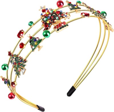 Glitterende Hoofdband met Kristallen - Feestelijk Haaraccessoire voor Dames