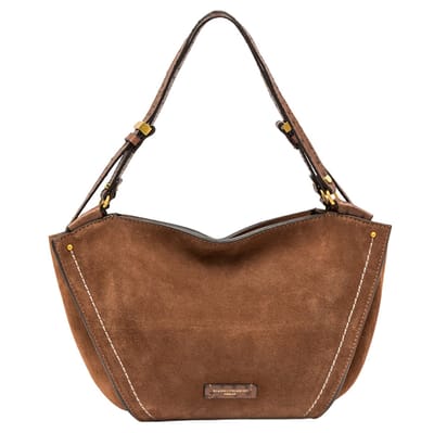 Gianni Chiarini Bloom Grote Schoudertas Dames - Leer - Cognac