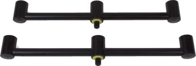 Faith Buzz Bar Set - 3-Rod - Zwart - Buzzerbar - Set van 2 - Hengelsteun voor 3 hengels - Karper - Rodpod