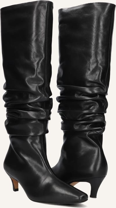 Inuovo B94009 Laarzen - Leer - Dames - Zwart - Maat 36