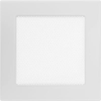 Open haard rooster 17x17 - Wit haardaccessoire