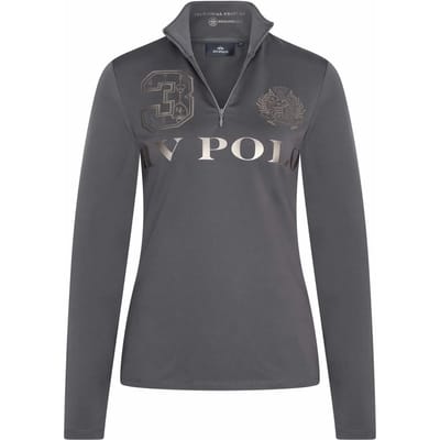 Hv Polo - Top Hvpfavouritas Luxury - Zinc Grey - XS (34)
