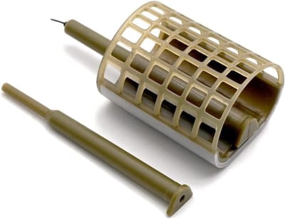 Vis Feeder - Voerkorf Vissen - Vissen Voeren - Anti-rol Stabilisatie - 56g - Camo