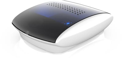 flow-med dry-sun uv 2.1 - Droogbox voor hoortoestellen - UV-C -licht - Sensor voor optimale droogtemperatuur - UV-licht met Antimicrobiële werking - Ontvochtigen van gehoorapparaten - USB-C aansluiting - Met opbergetui